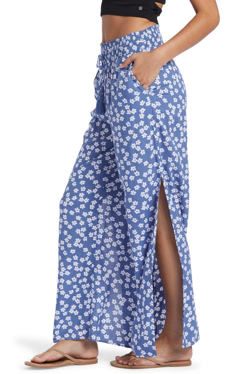 Roxy Tropical Rhythm Wide Leg Pants, Alternate, color, 
