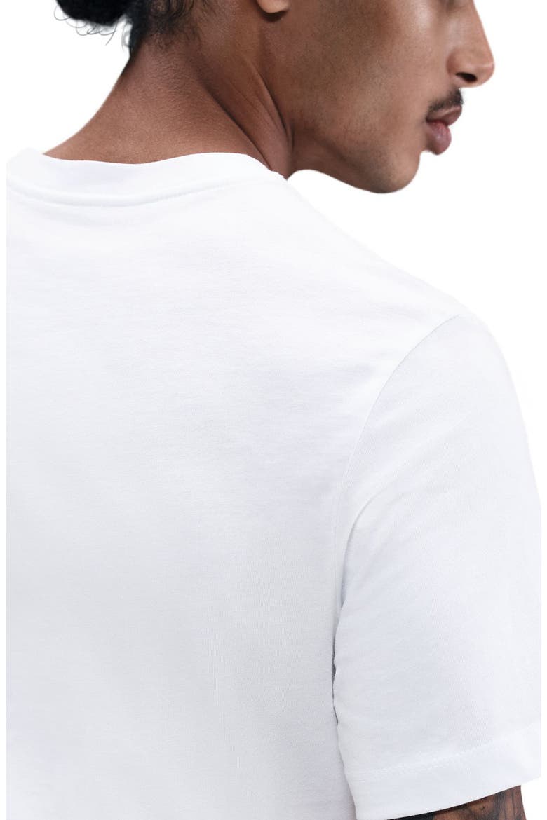 NSW Block Futura Graphic Tee, Alternate, color, WHITE