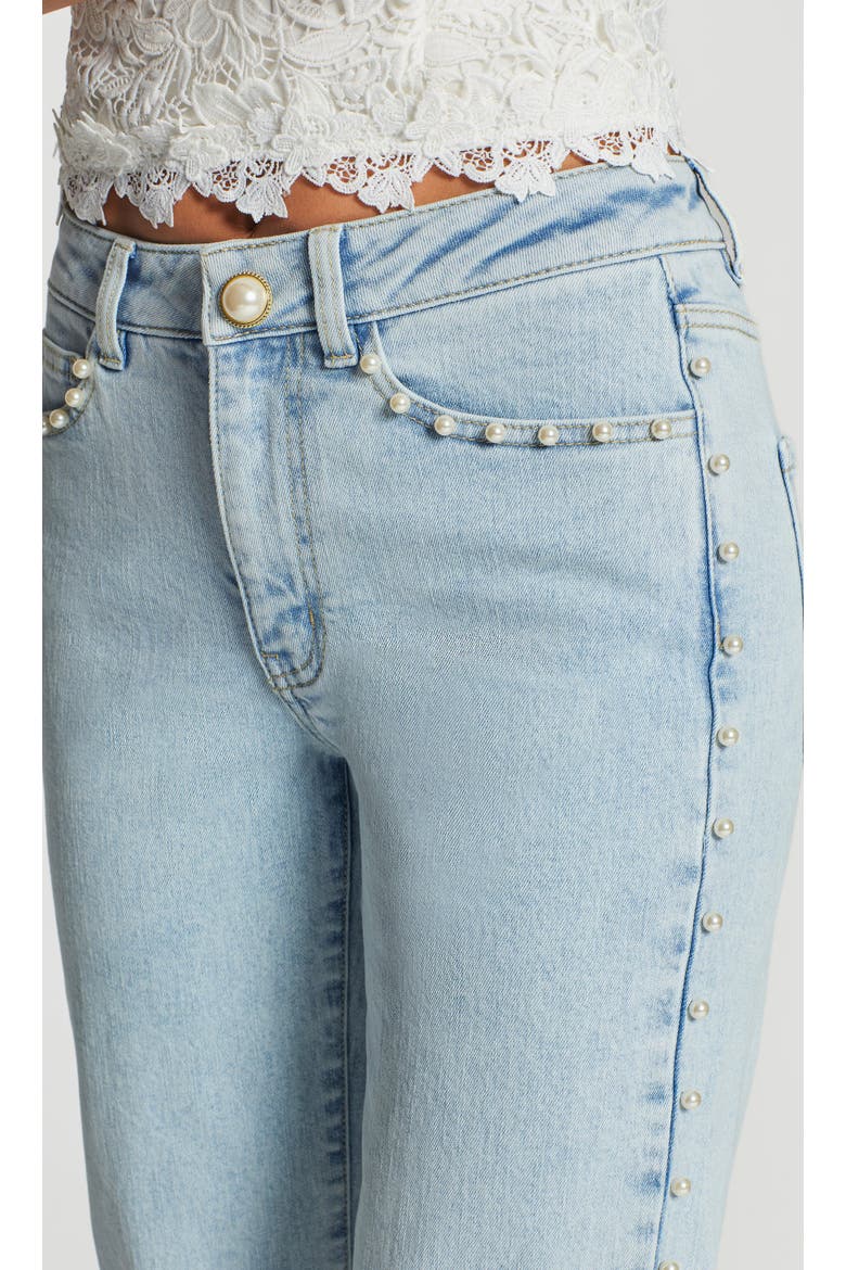 Han Pearl Jeans, Alternate, color, Blue