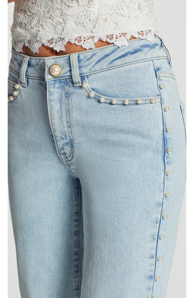 Generation Love Han Pearl Jeans, Alternate, color, Blue