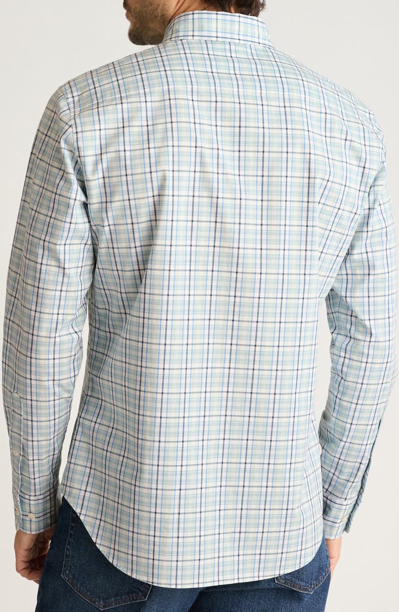 Bonobos Everyday Plaid Cotton Stretch Flannel Button-Down Shirt, Alternate, color, Almeria Plaid