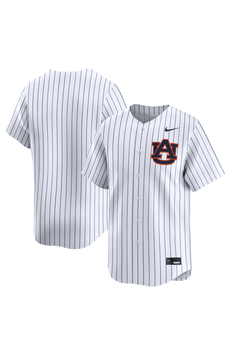 Nike Men's Nike White Auburn Tigers Alternate Limited Baseball Jersey, Main, color, White
