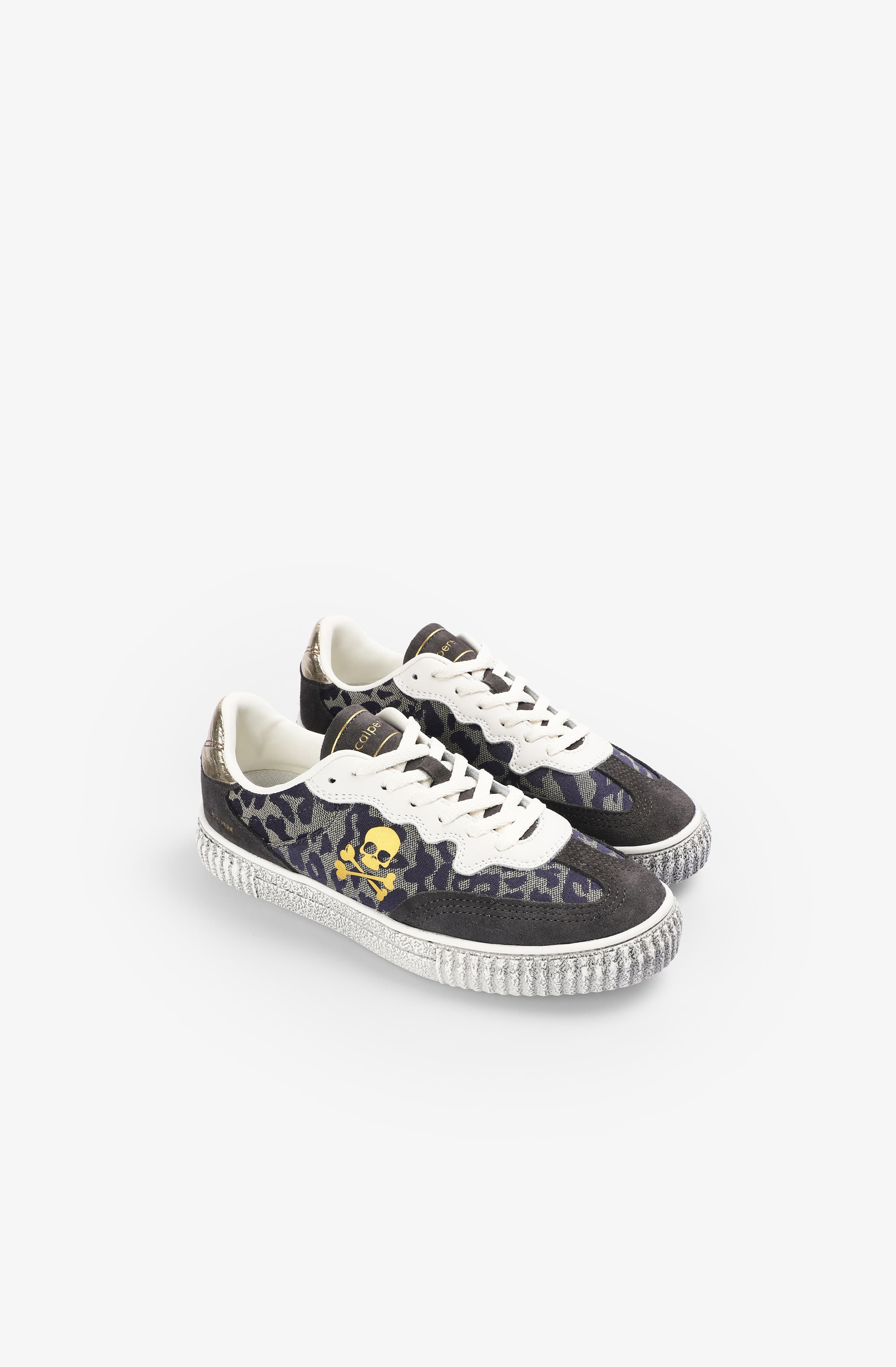 Gale Sneakers Girls, Alternate, color, Animalprint