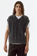 H&M Relaxed Fit Cotton Sweater Vest