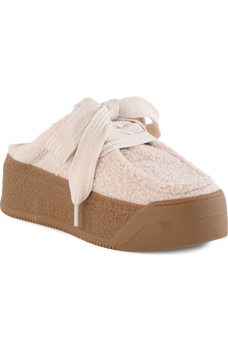 BC Footwear Evolution Platform Mule, Main, color, Cream