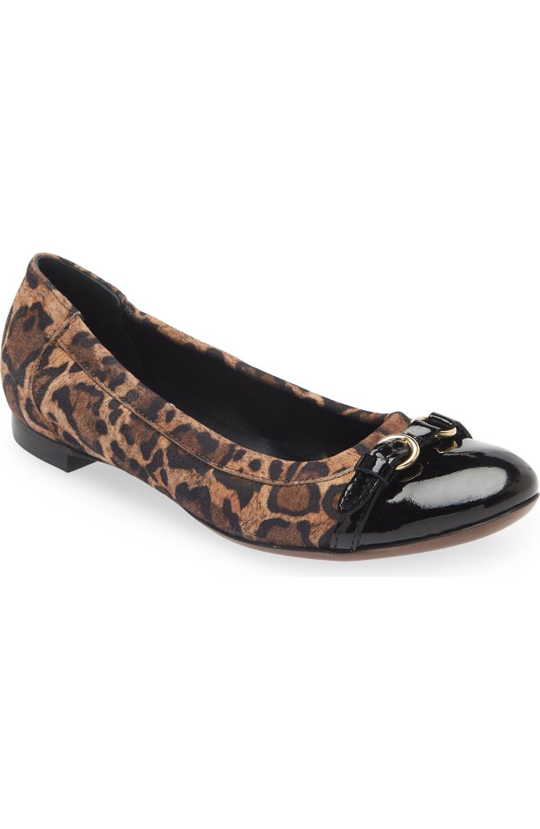 AGL Monika Cap Toe Ballet Flat, Main, color,