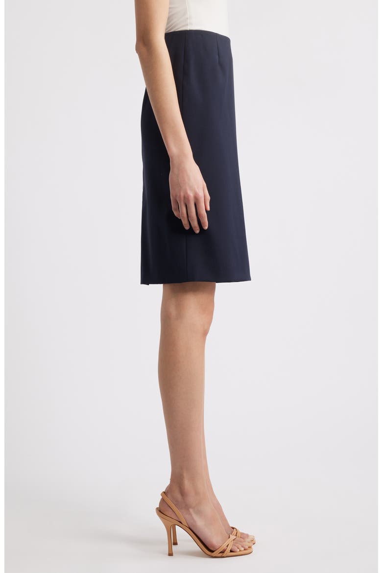 Vileah Wool Pencil Skirt, Alternate, color, BLACK