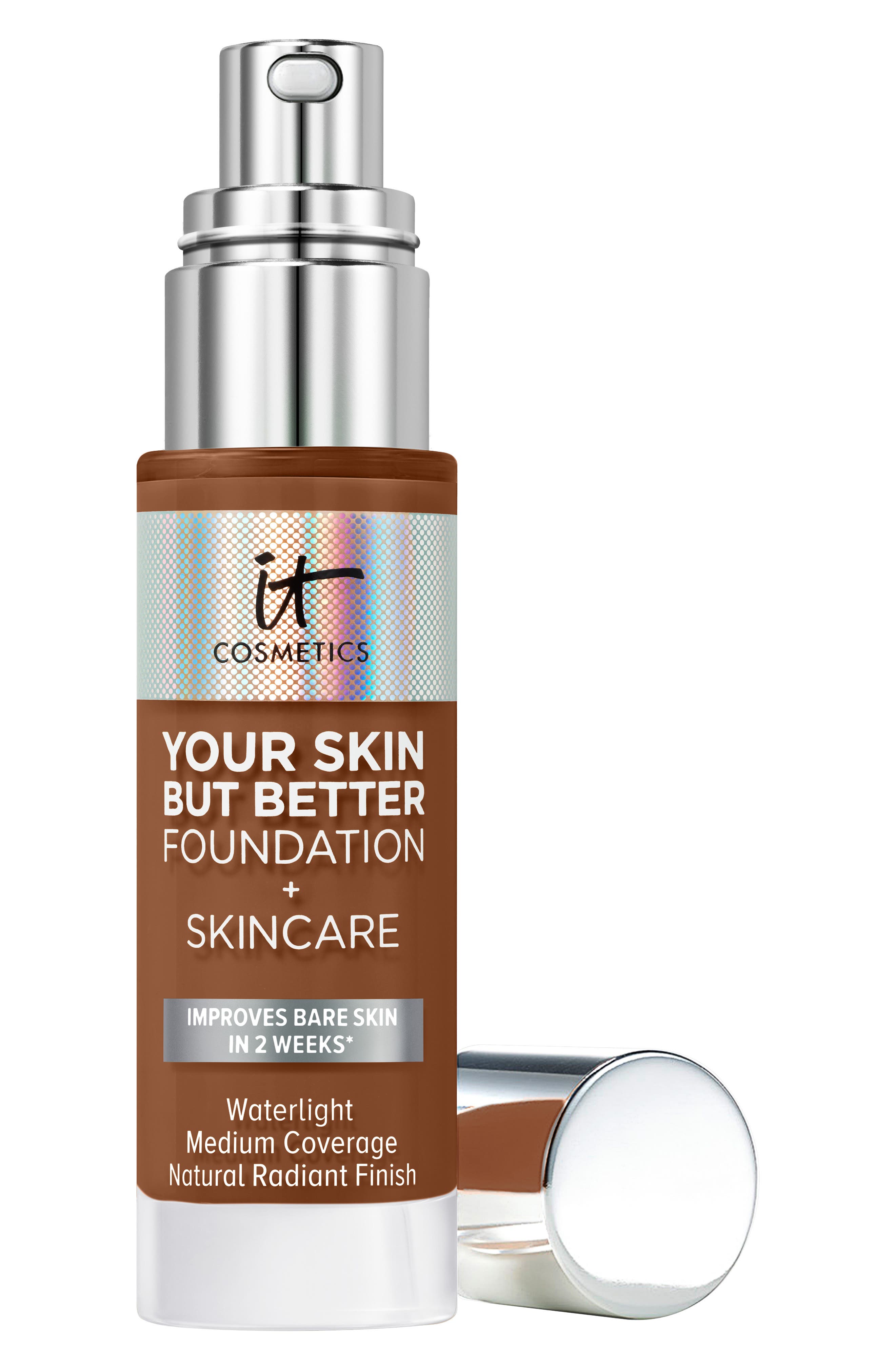 IT Cosmetics Your Skin But Better Foundation + Skincare in Deep Cool 59 