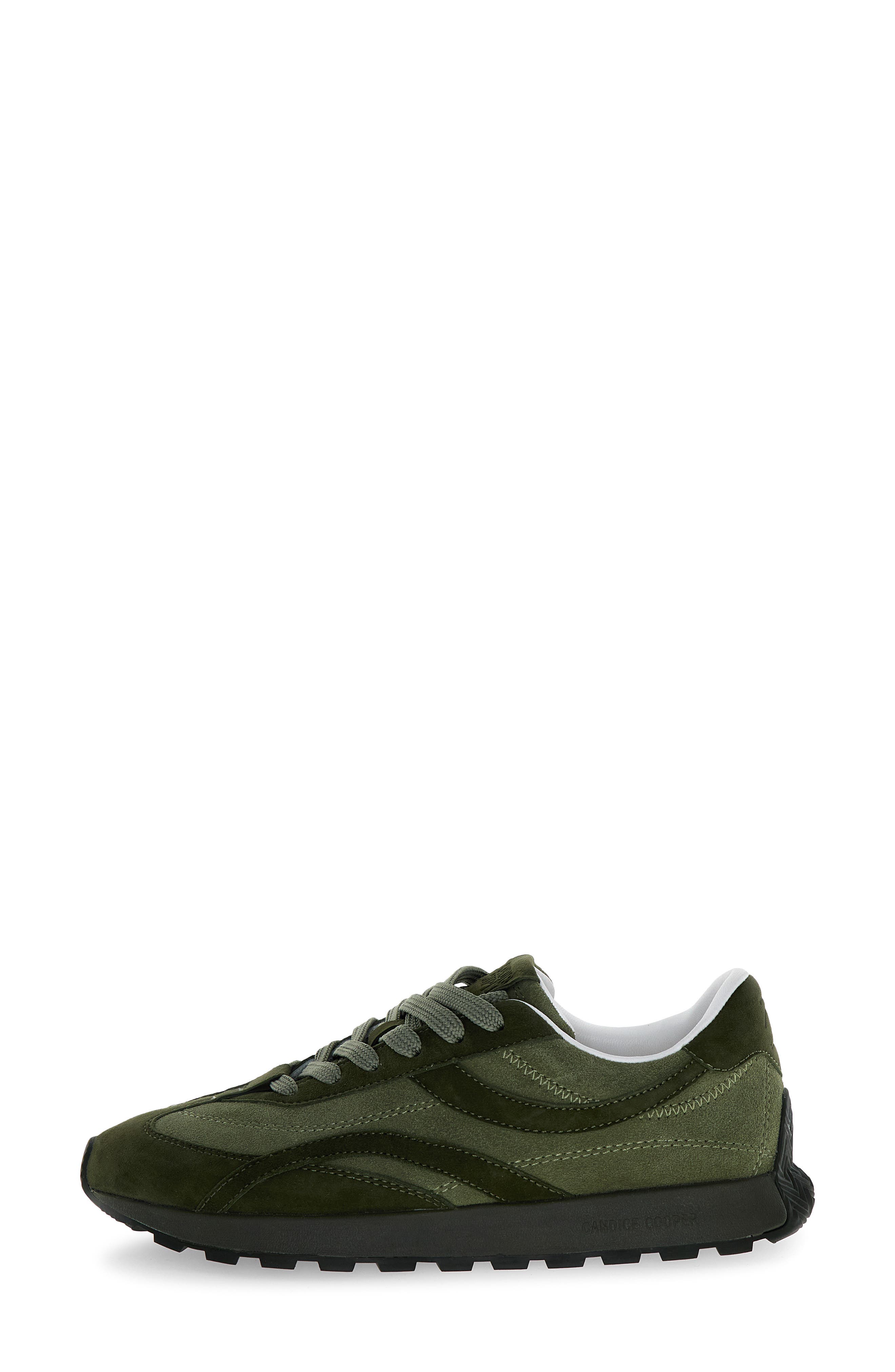 Candice Cooper Plume 2 Motion Sneaker, Alternate, color, Army Green