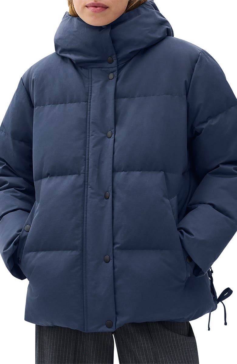 rag & bone Leonard Puffer Jacket, Main, color, Navy