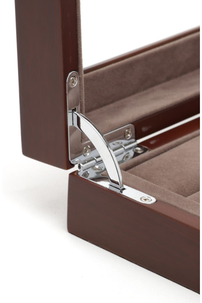 Cuff Links Collectors Case, Alternate, color, BROWN