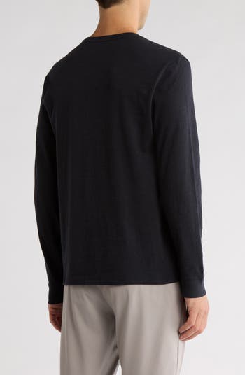 Long Sleeve Henley T-Shirt