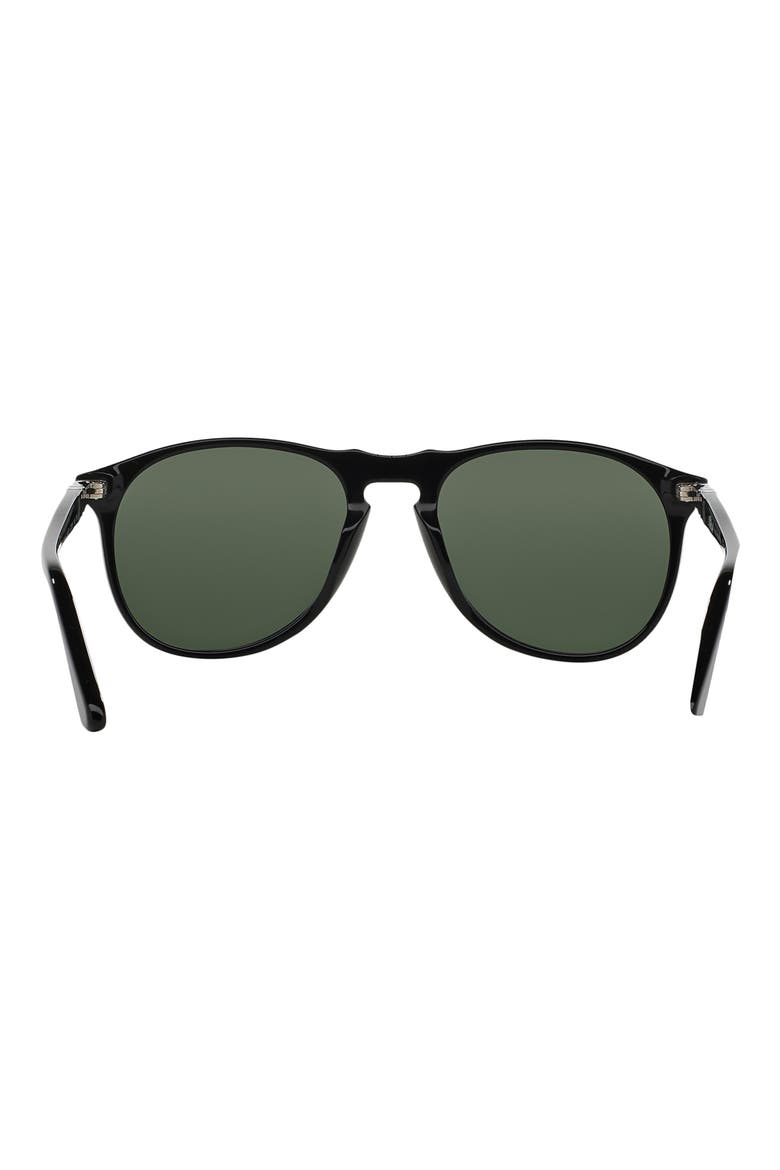 55mm Pilot Sunglasses, Alternate, color, BLACK