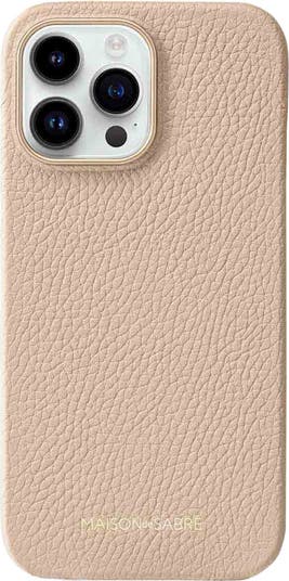 MAISON de SABRÉ Leather Phone Case | Nordstrom