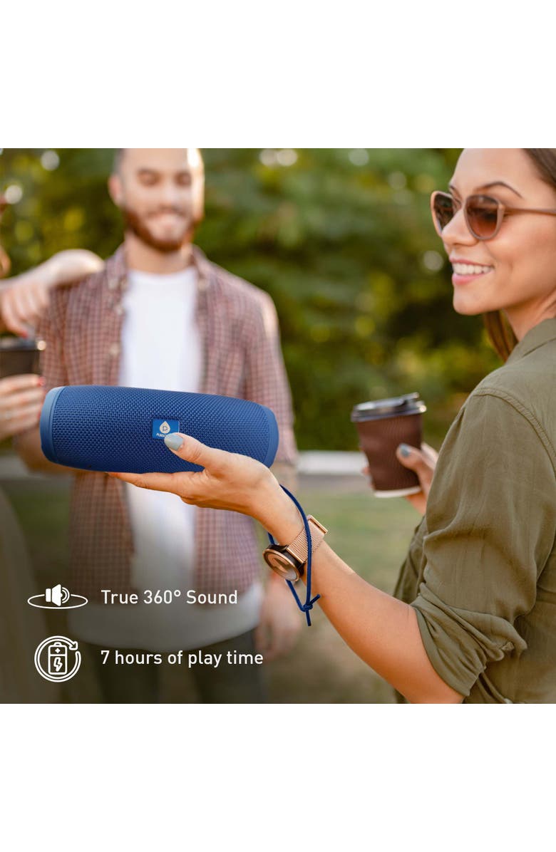 PURSONIC Peak Sound Trio Ultimate Wireless Speaker Collection, Alternate, color, Blue