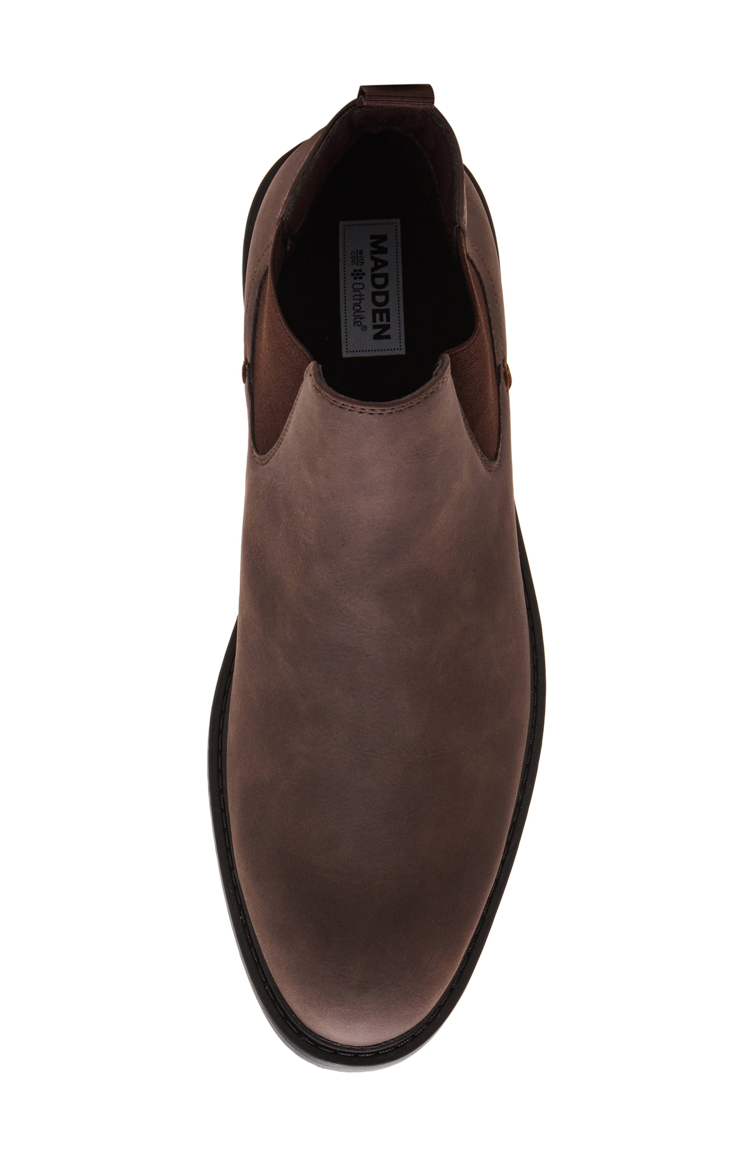 Sawyer Chelsea Boot, Alternate, color, BRN NUBUCK