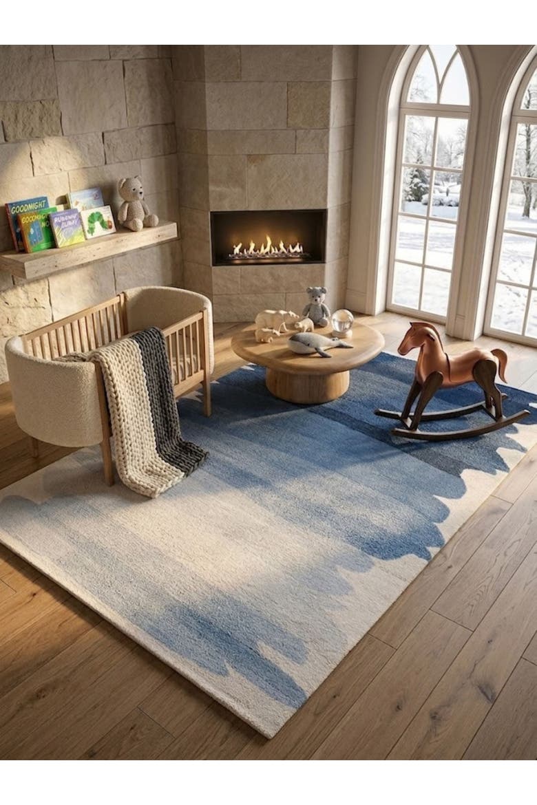 Antigua Wool Rug, Alternate, color, Blue