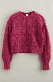 Nordstrom Kids' Pointelle Sweater