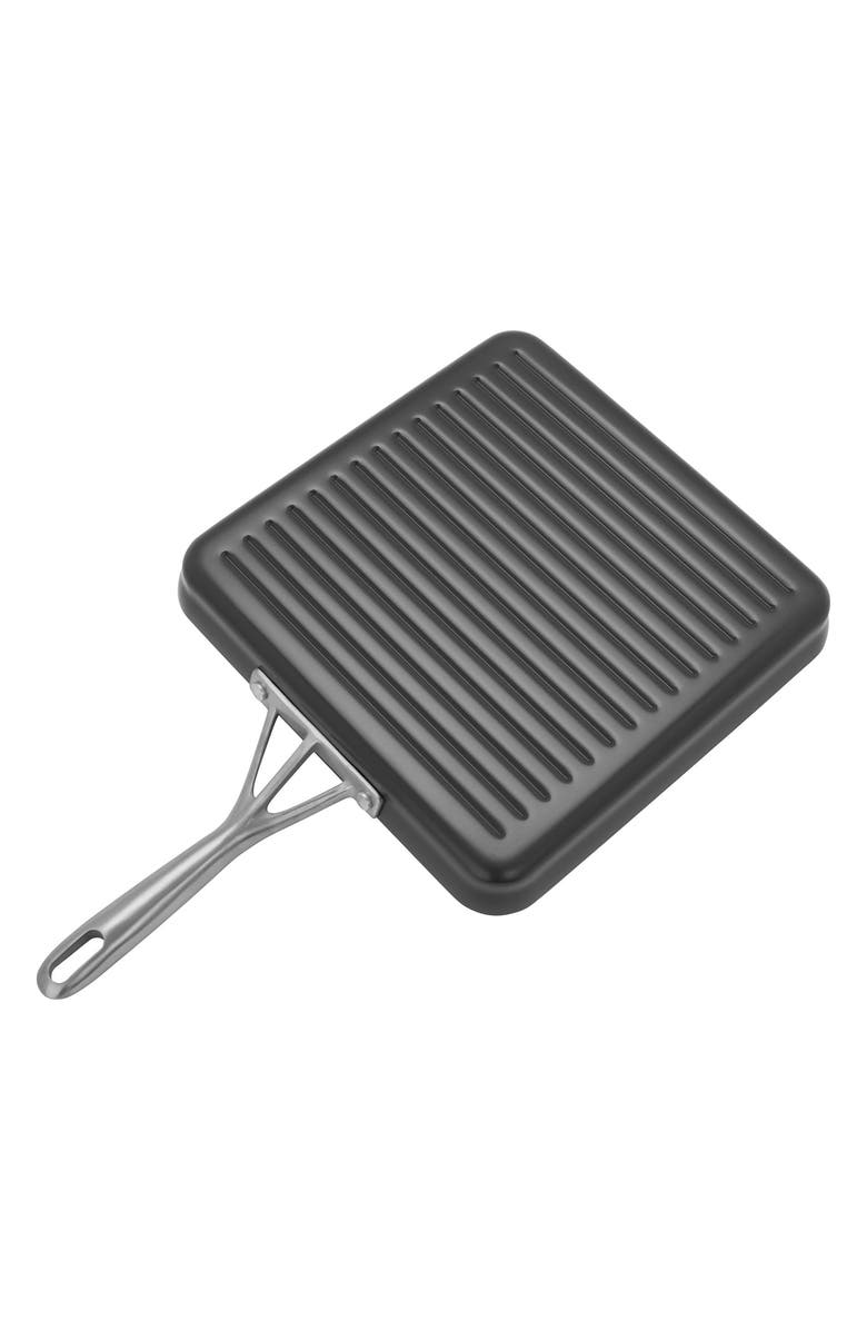ZWILLING Motion Hard Anodized Nonstick Grill Pan, Alternate, color, Matte Black