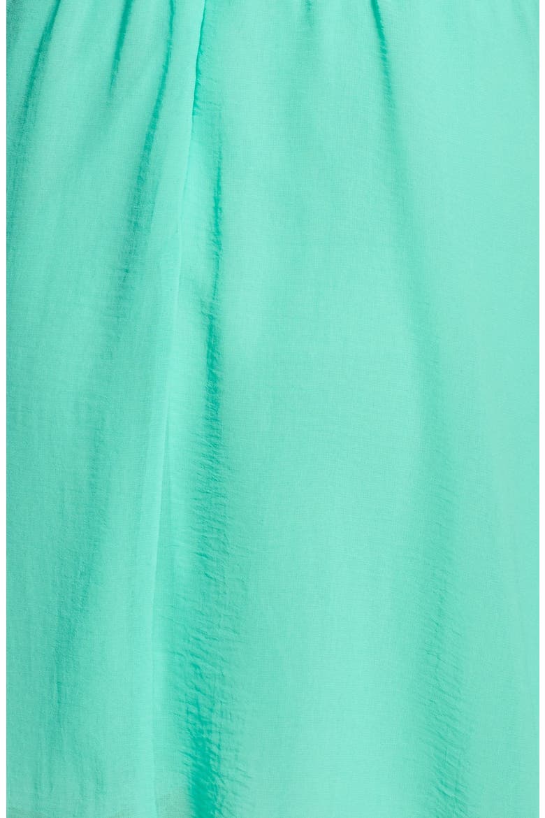 dee elle Bow Detail V-Back Neon Dress, Alternate, color, SEAFOAM