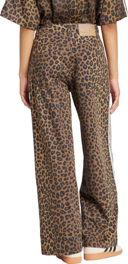 Leopard Print Loose Pants