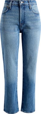 Madewell The Longline Straight Leg Jeans
