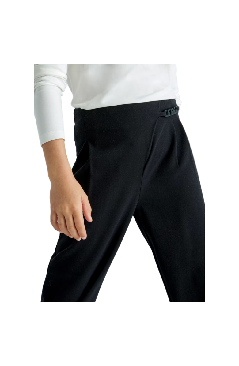 Mayoral Straight Trousers, Alternate, color, Black