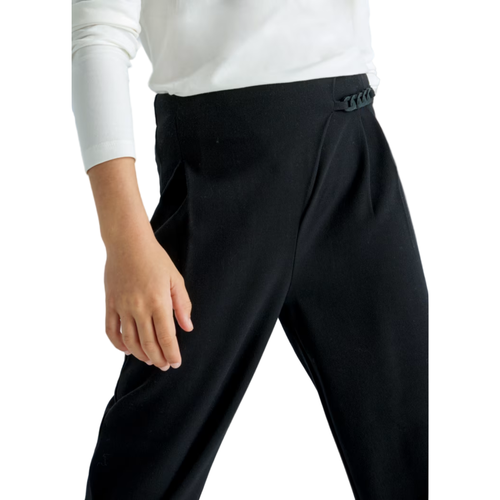 Mayoral Chain-detail Trousers In Black