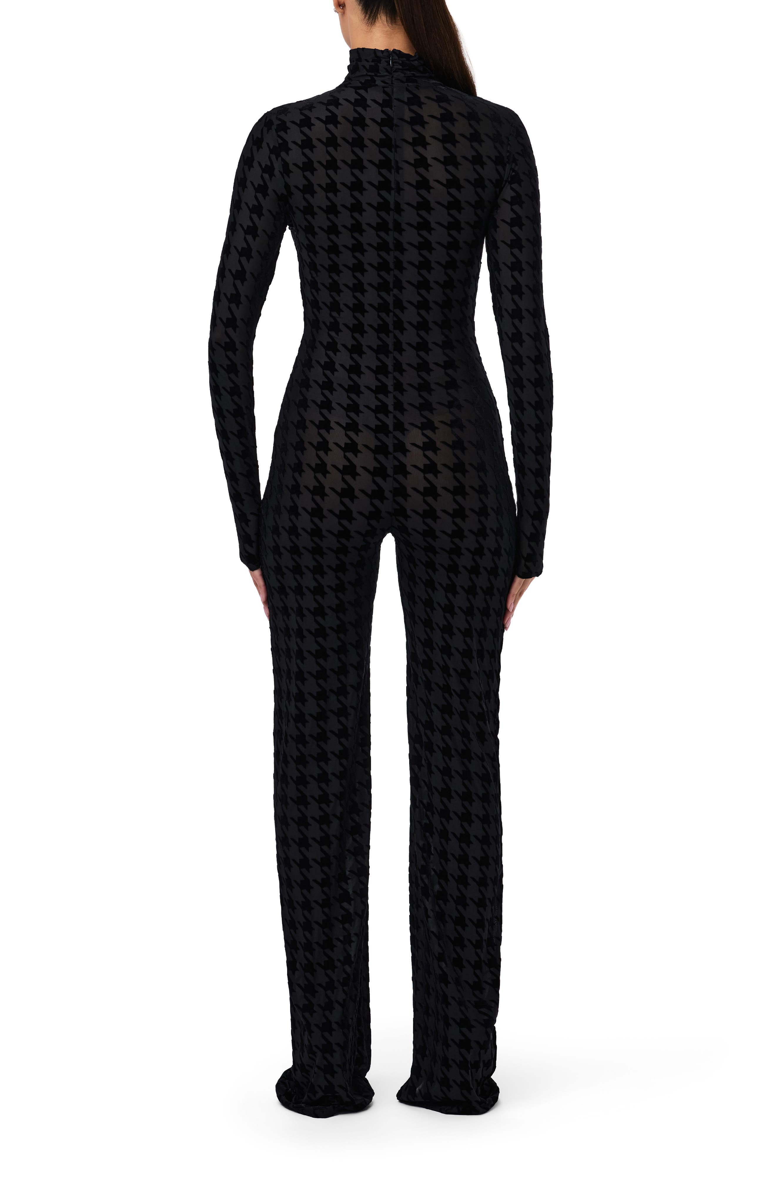 Burnout Long Sleeve Jumpsuit - image 2