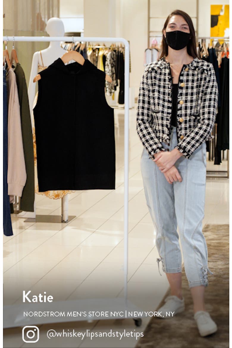 Clairene Hooded Cashmere & Wool Vest video