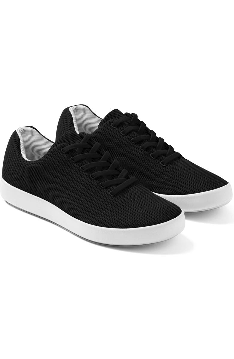 Atoms Model 000 Sneakers, Alternate, color, Black & White