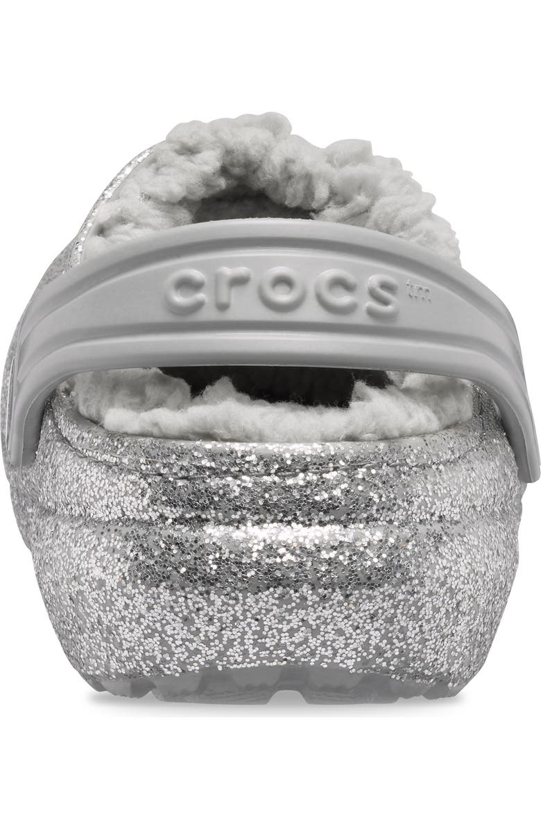 CROCS Kids' Classic Lined Glitter Clog, Alternate, color,