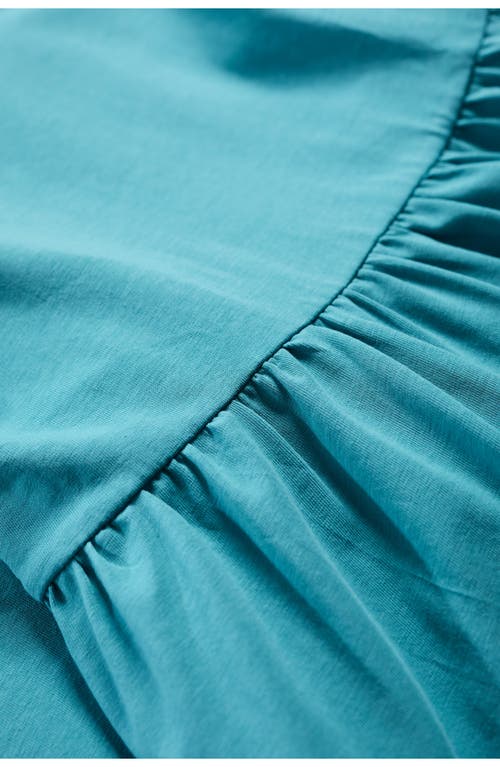 Seasalt Cornwall Sun Splendor Organic Cotton Stretch Jersey Tank Dress In Blue