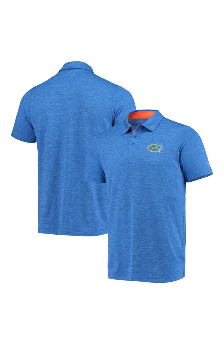 Columbia Men's Columbia Royal Florida Gators Tech Trail Omni-Shade Polo, Main, color,