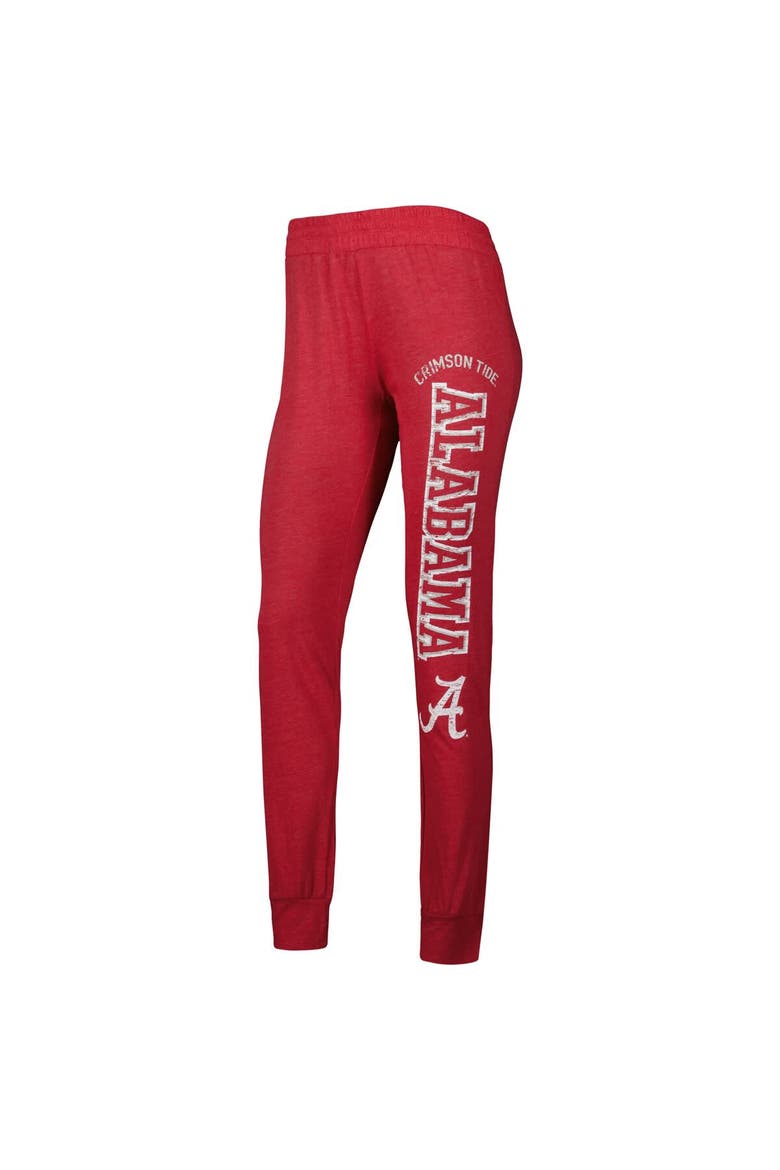 Women's Concepts Sport Crimson Alabama Crimson Tide Long Sleeve Hoodie T-Shirt & Pants Sleep Set, Alternate, color, Crimson