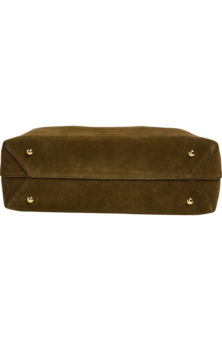 DeMellier The Midi Stockholm Suede Top Handle Bag, Alternate, color,
