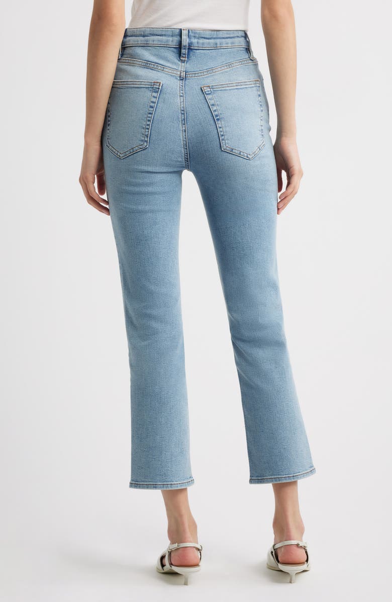 FRAME The Pencil Crop High Waist Ankle Slim Straight Leg Jeans, Alternate, color, Springs