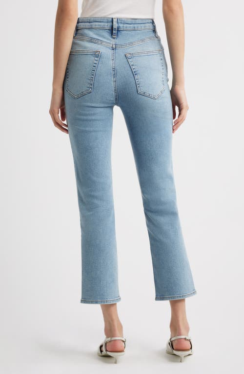 FRAME FRAME THE PENCIL CROP HIGH WAIST ANKLE SLIM STRAIGHT LEG JEANS