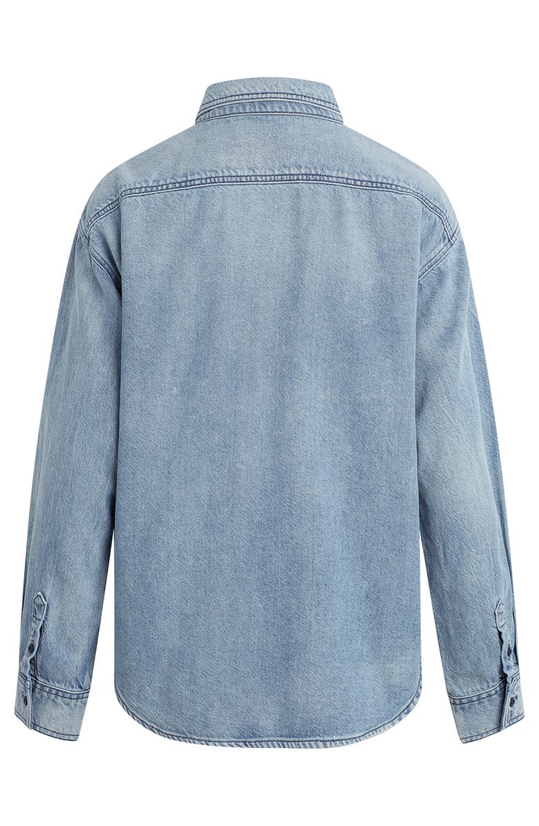 Favorite Daughter The Thinking About It Denim Shirt, Alternate, color, Coronado