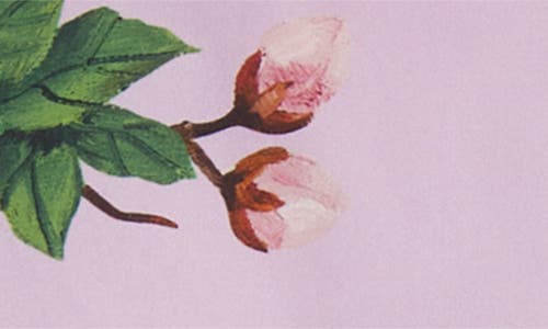 Oscar De La Renta Cherry Blossom Poplin Miniskirt