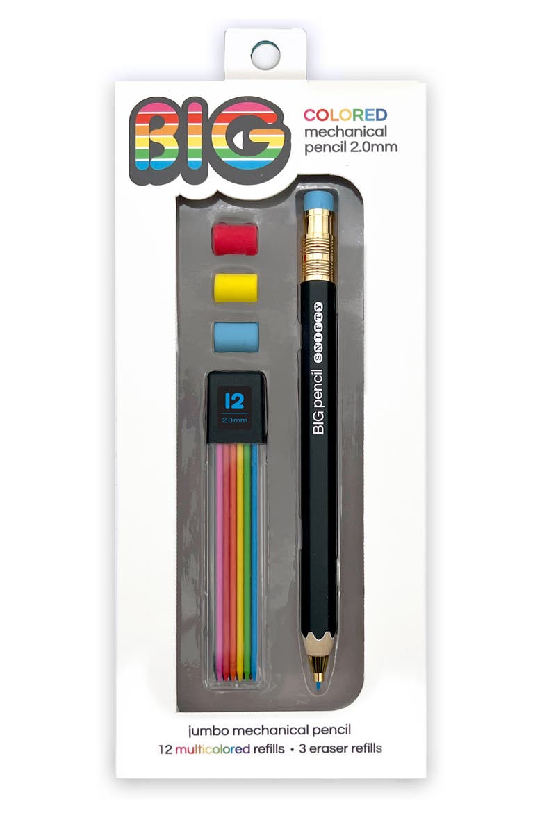 Kids' BIG Colored Mechanical Pencil Set, Main, color, MULTI
