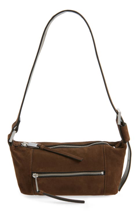 Mini Vega Suede Shoulder Bag