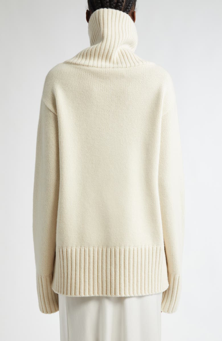 Michael Kors Collection Oversize Turtleneck Cashmere Sweater, Alternate, color, 
