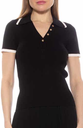 Alexia Admor Diara Knit Polo