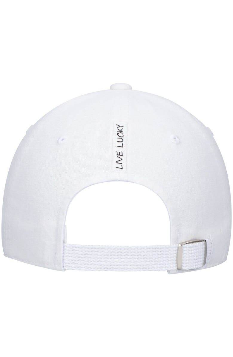 Black Clover Men's White Maryland Terrapins Dream Adjustable Hat, Alternate, color, 