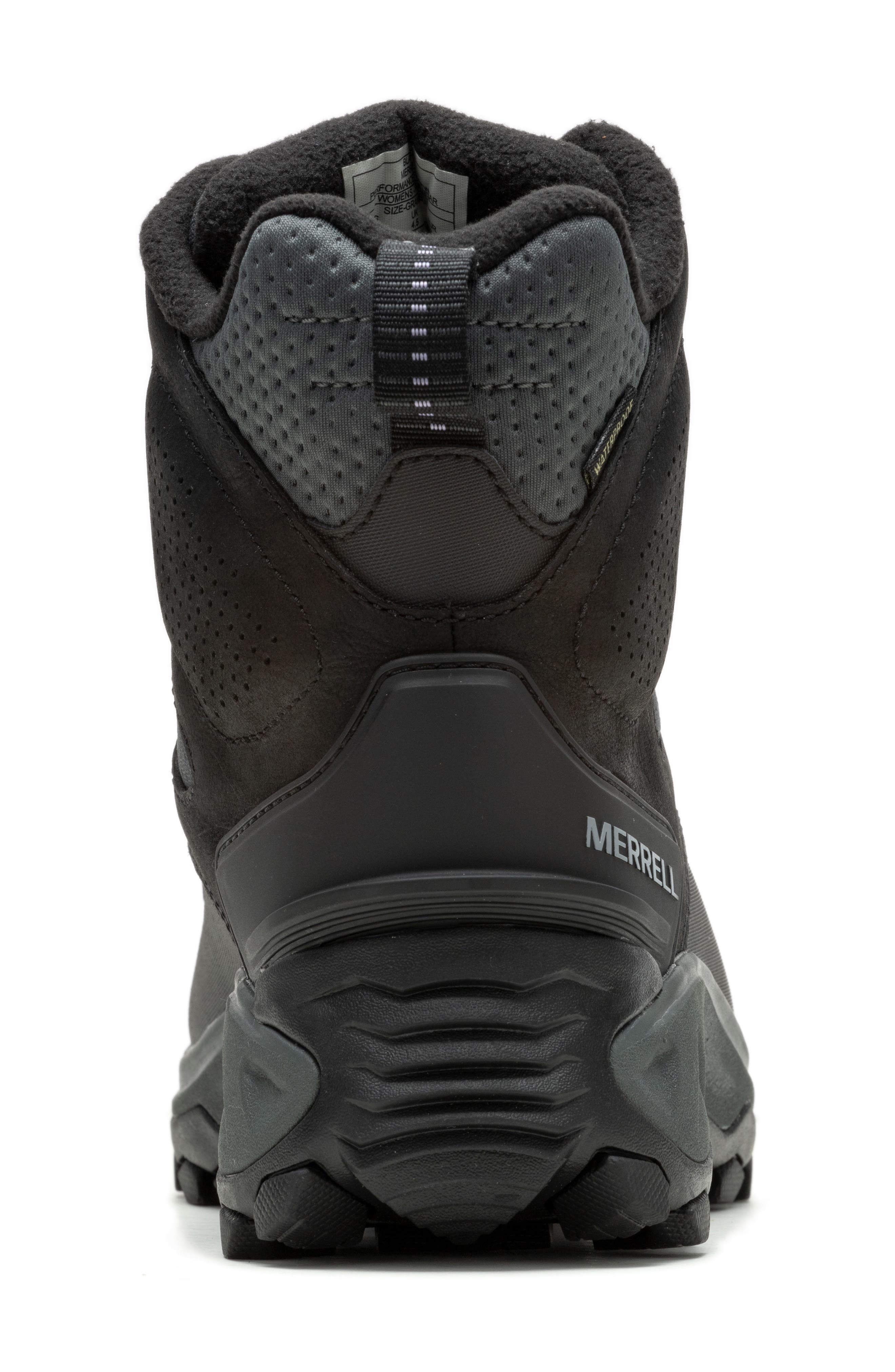 Merrell Thermo Kiruna 2 Mid Waterproof Hiking Boot, Alternate, color, Black