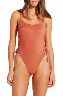 Vitamin A® Gemma Cinched Tie One-Piece Swimsuit
