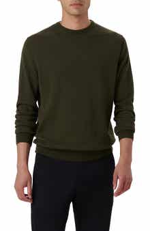 Bugatchi Merino Wool Crewneck Sweater