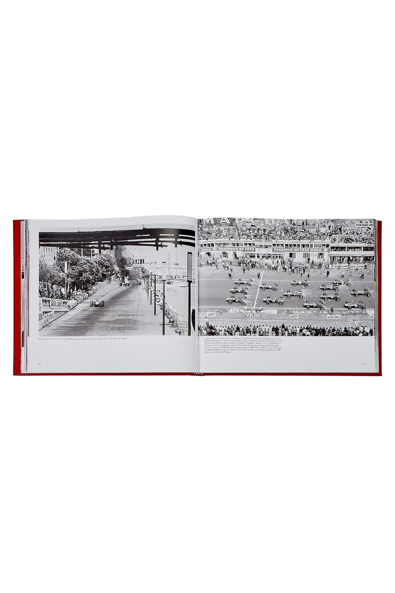 F1 Heroes Leather Coffee Table Book, Alternate, color, Red