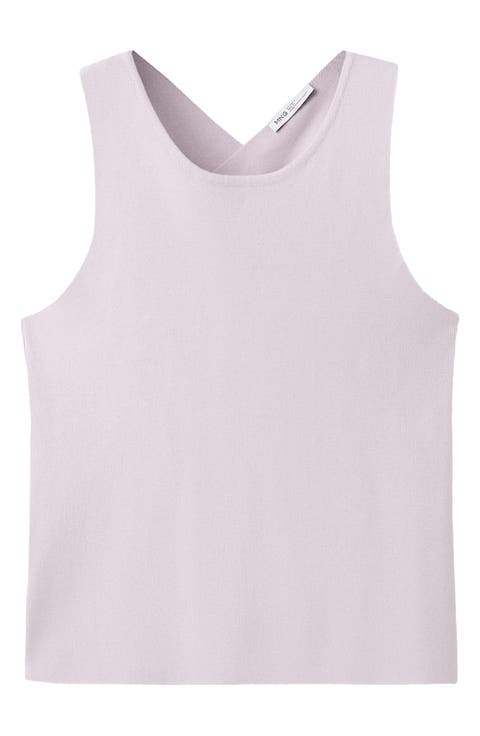 Cross Back Sweater Tank